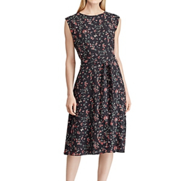 Lauren Ralph Lauren Dresses & Skirts - LAUREN Ralph Lauren Print Fit and Flare Dress (Pol